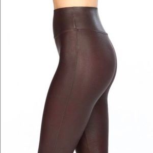 Faux Leather Spanx Leggings